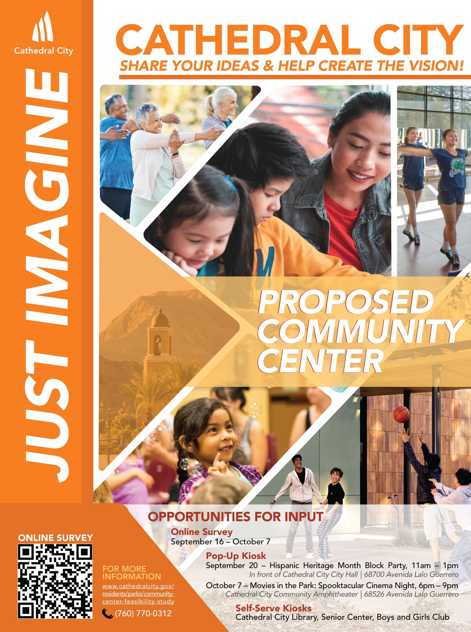 Cathedral City Round 1 Flyer - Proposed Community Center