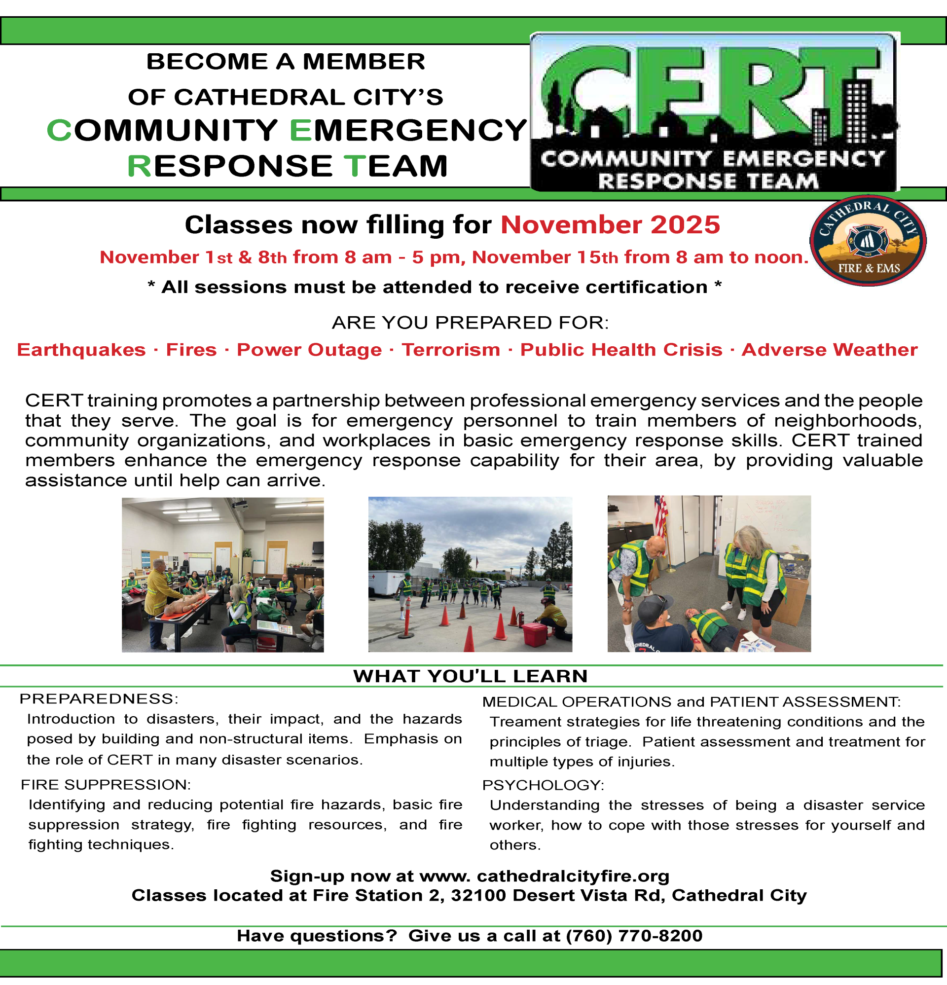 CERT Flyer Nov 2025
