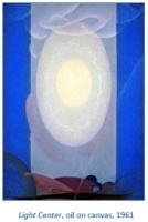 Light Center, oil on canvas, 1961